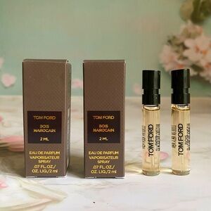 2x Tom Ford Ebene Fume Eau de Parfum EDP Sample Spray .07oz/2ml New In B…